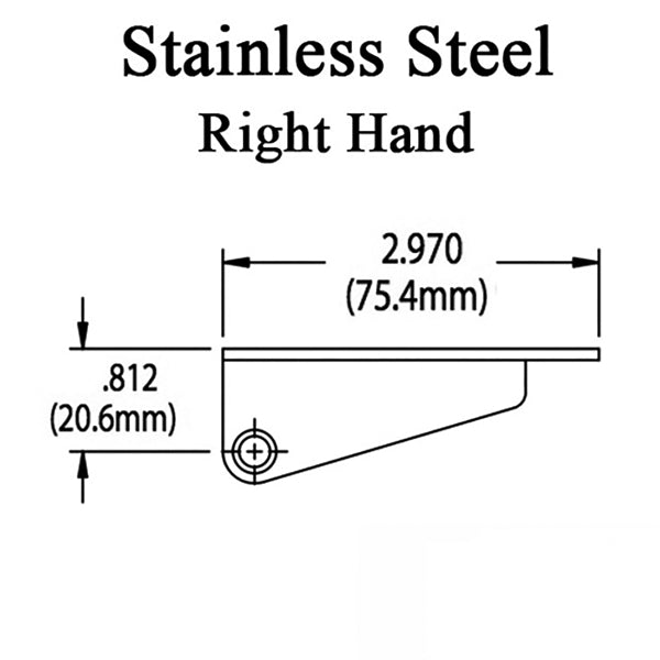 Casement Sash Bracket -RH