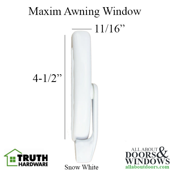 Truth® 24.32 Sash lock, Non-Handed Awning Window, Maxim