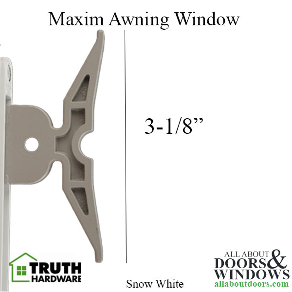 Truth® 24.32 Sash lock, Non-Handed Awning Window, Maxim