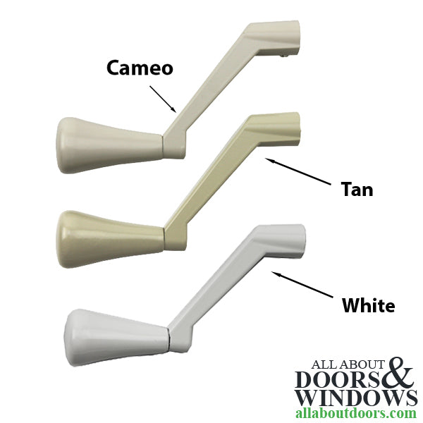 Truth 11403 ADA Crank Handle for Casement Window, 5/16Inch Spindle - Choose Color
