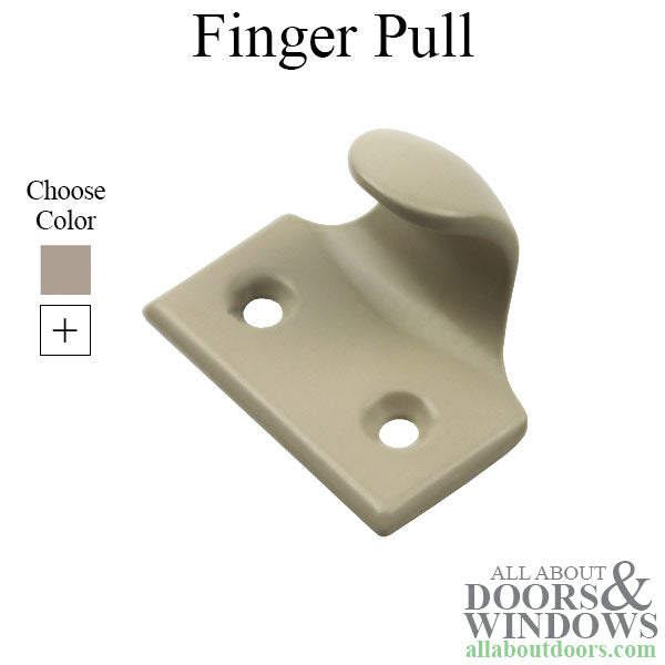 Historical Finger Pull Sash Lift, Tan - 506008