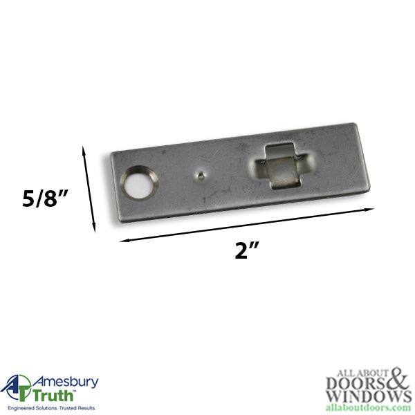 Amesbury P2000 Multipoint Lock Slide Clip – Stainless Steel Connector