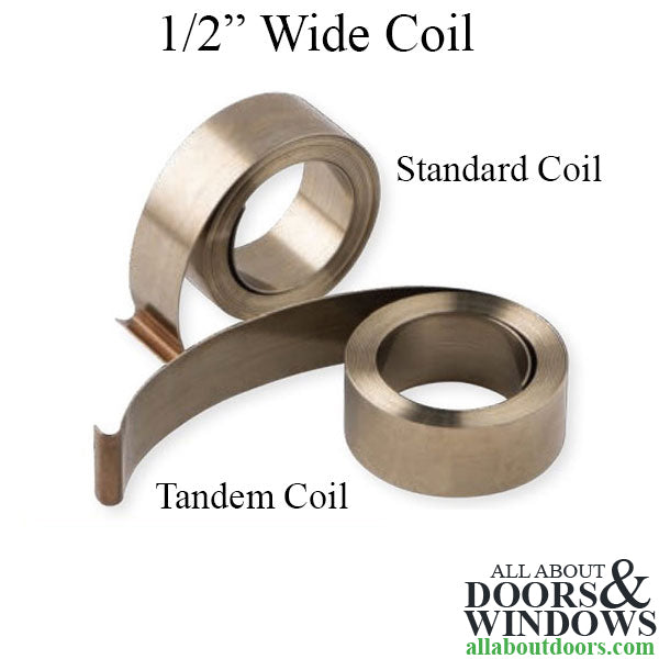 Stamped A 1/2" 3 lb Constant Force Balance Coil Spring