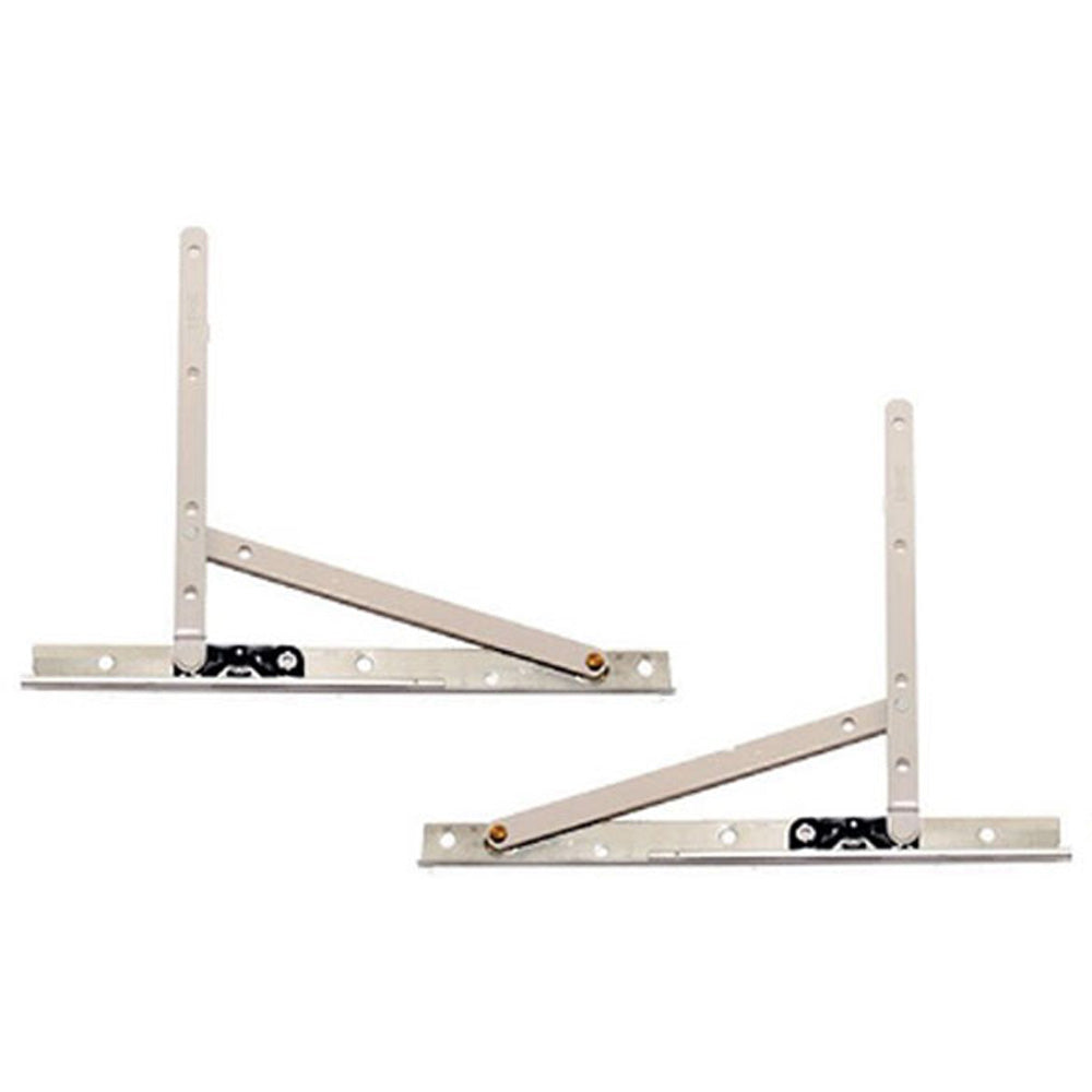 Truth® 14.77 Egress Casement Window Hinge & Arm Kit – 2-9/32" Opening, E-Gard® Steel