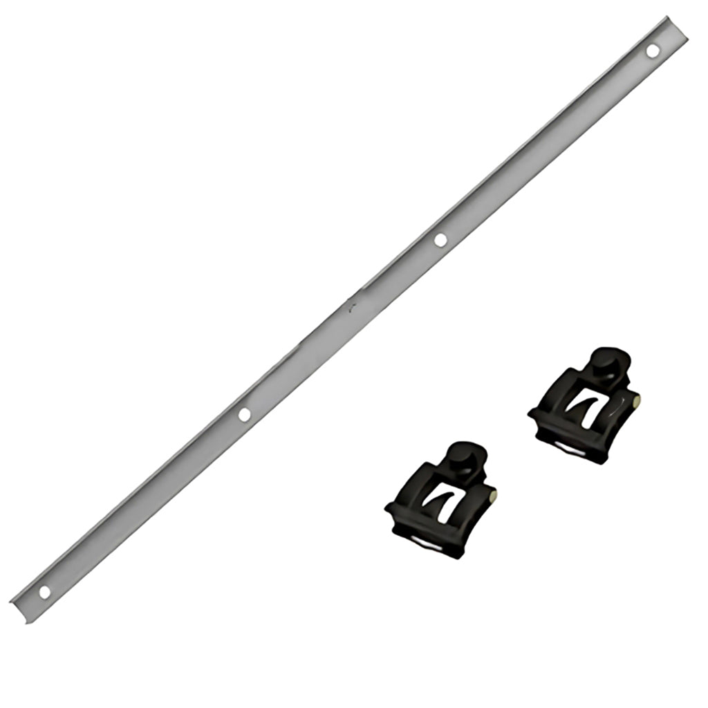 Truth 11577.00.0500 Maxim & Encore Awning Window Stainless Steel Track with Pivot Slide Guides