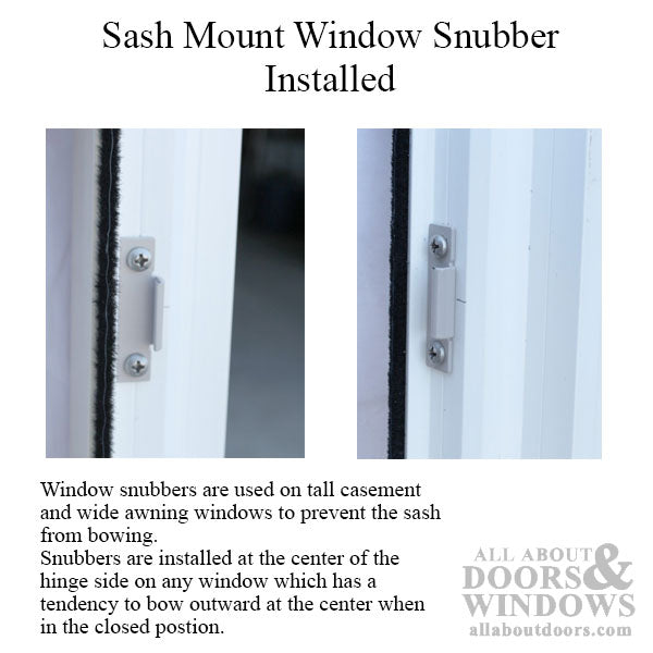 Truth 31496 Casement Window Snubber - E-Gard or Stainless