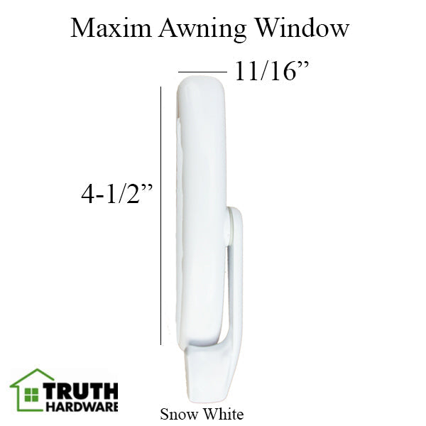 Truth 24.32 Sash Lock Non-Handed Awning Window Maxim Hardware