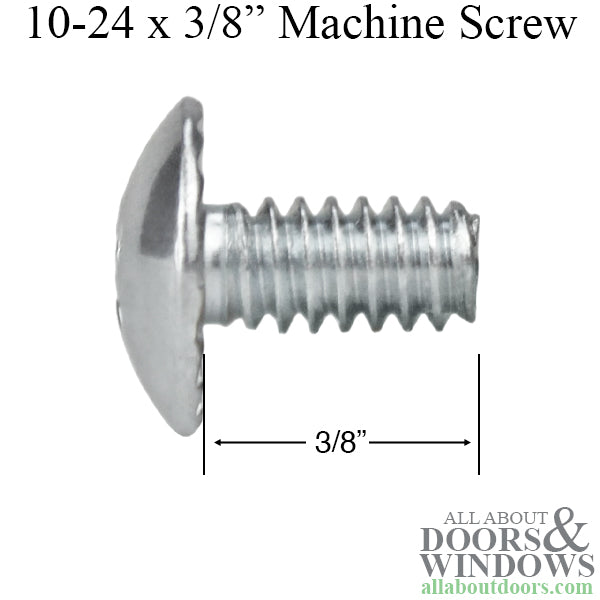 10-24 x 3/8" Phil Truss MS Serr Machine Screw