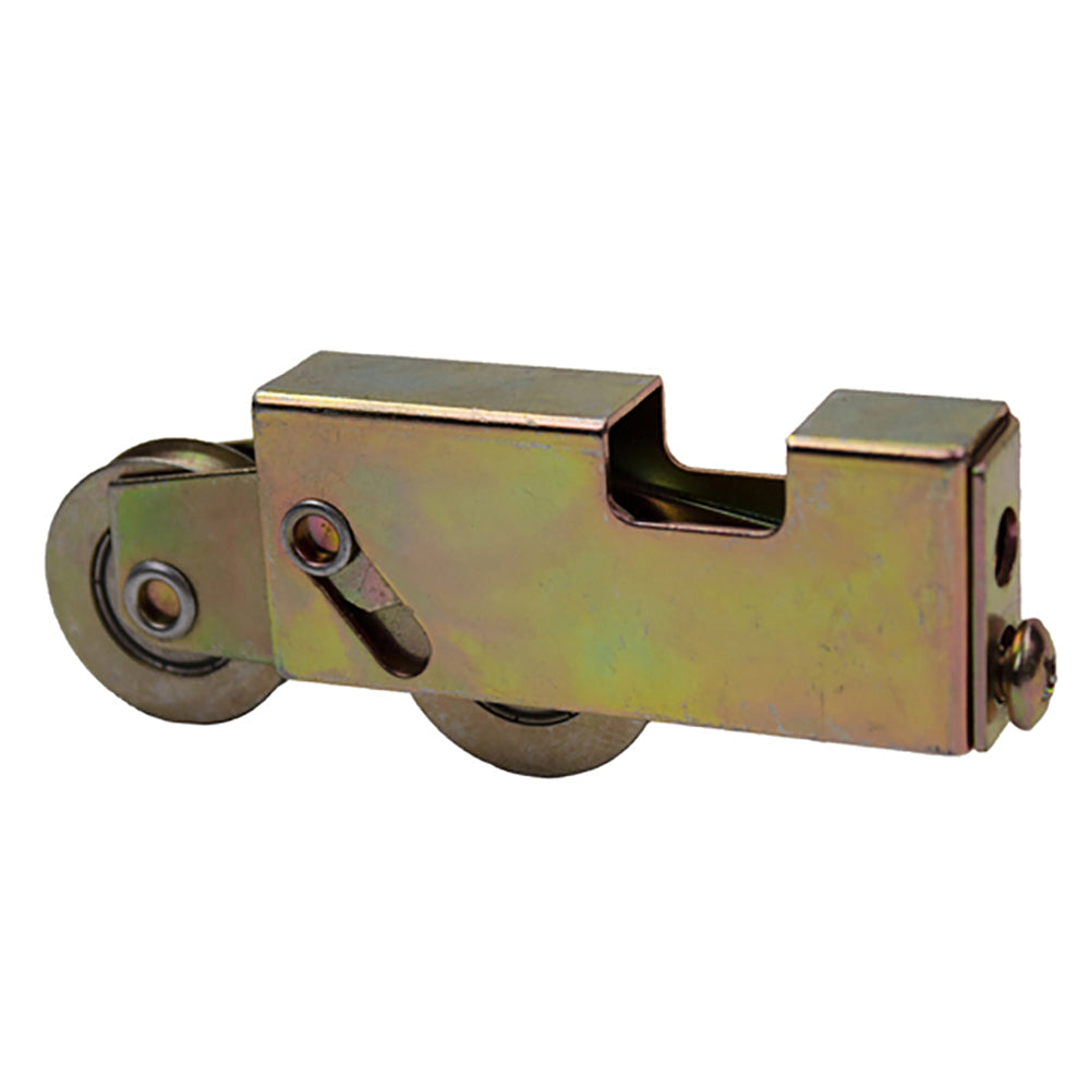 Sliding Patio Door Tandem Roller, Steel Housing, 1-1/4" Steel Wheels