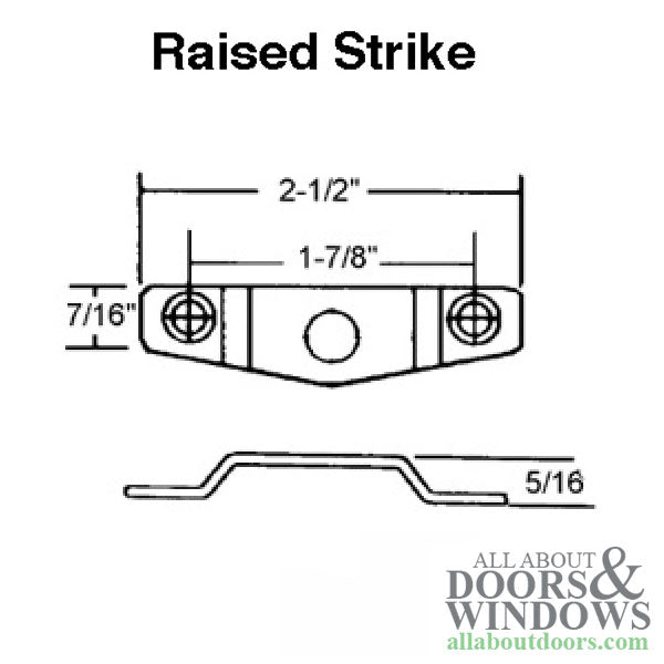 Truth Patio Door Foot Bolt Lock, Grayish Bronze - 41.13.22.105