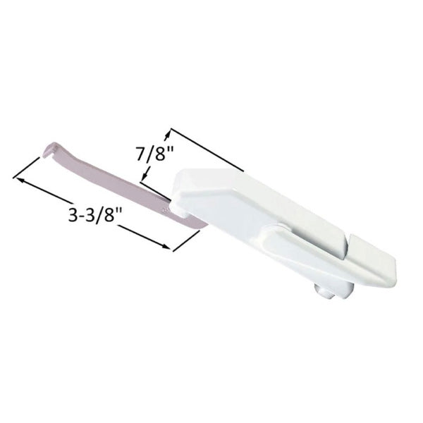 Truth 31401 24.84 Maxim Sash Lock RH White Blemished