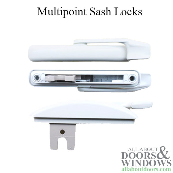 Truth 55660 Maxim Multipoint Sash Lock White Blemished