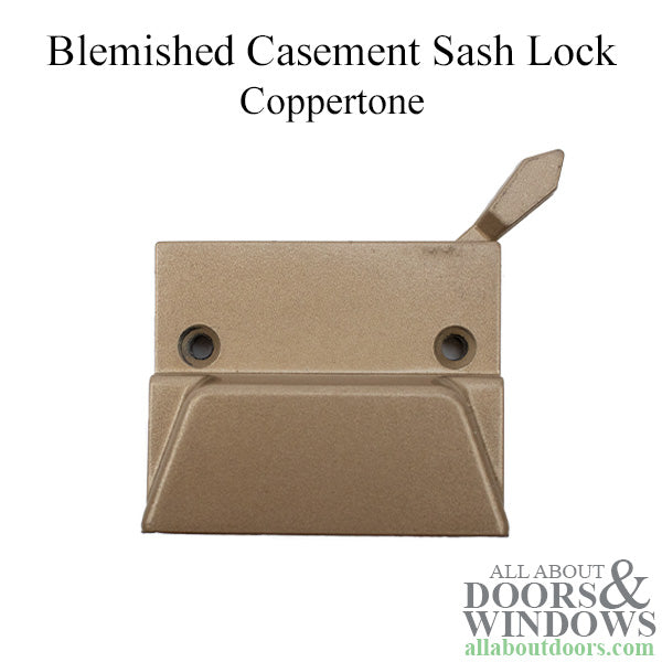 Truth 45098 Casement Sash Lock Coppertone - Blemished