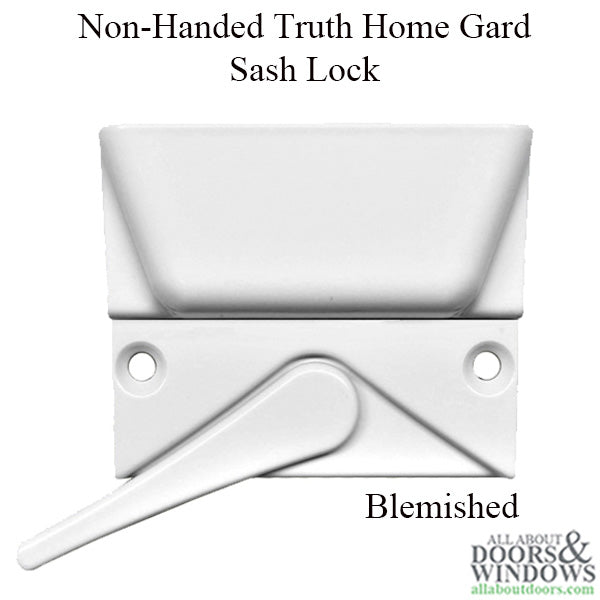 Truth 55410 Non-Handed Casement Sash Lock White Blemished