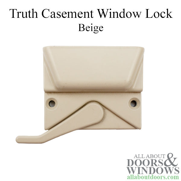 Truth 55419 Casement Window Lock, Right Hand - Beige (Blemished)