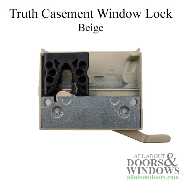 Truth 55419 Casement Window Lock, Right Hand - Beige (Blemished)