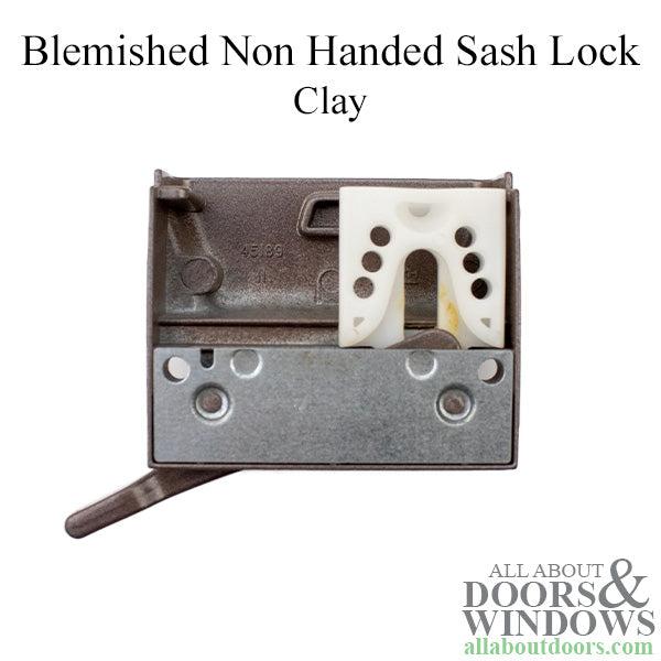 Truth Home Gard Casement Sash Lock, Clay, Non-Handed (Blemished) - 55410-CLY-BLEM