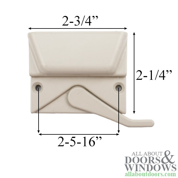 Truth 55419 Casement Lock Almond Left-Hand Blemished