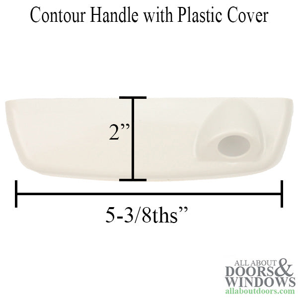 Truth 15377 Encore Contour Handle Plastic Cover RH