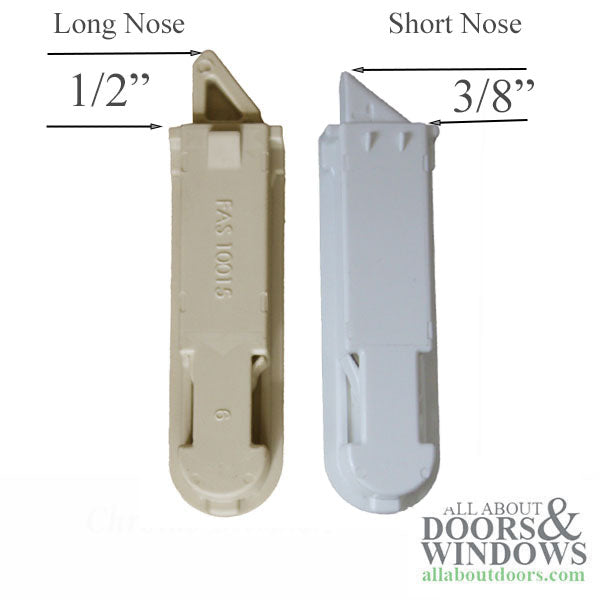 Tilt Latch 503020 Short Nose Vinyl Window Pair