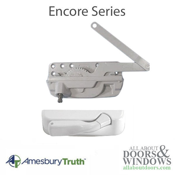 Truth® Maxim 50.50 Dyad Operator, split arm, Sill Mount Left Hand