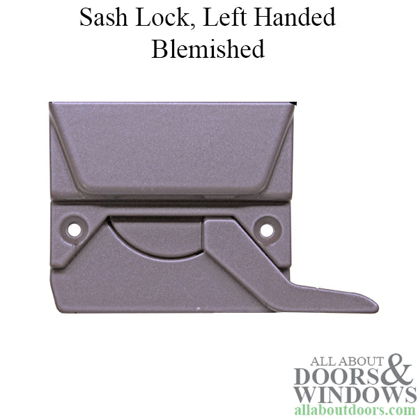 Truth 55405 Left Hand Sash Lock 2-3/8" - Bronze Blem