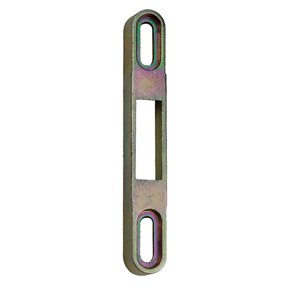 2153 Strike Plate for Sliding Patio Door, 1/2" x 4-3/16" Face, Raised 1/2"