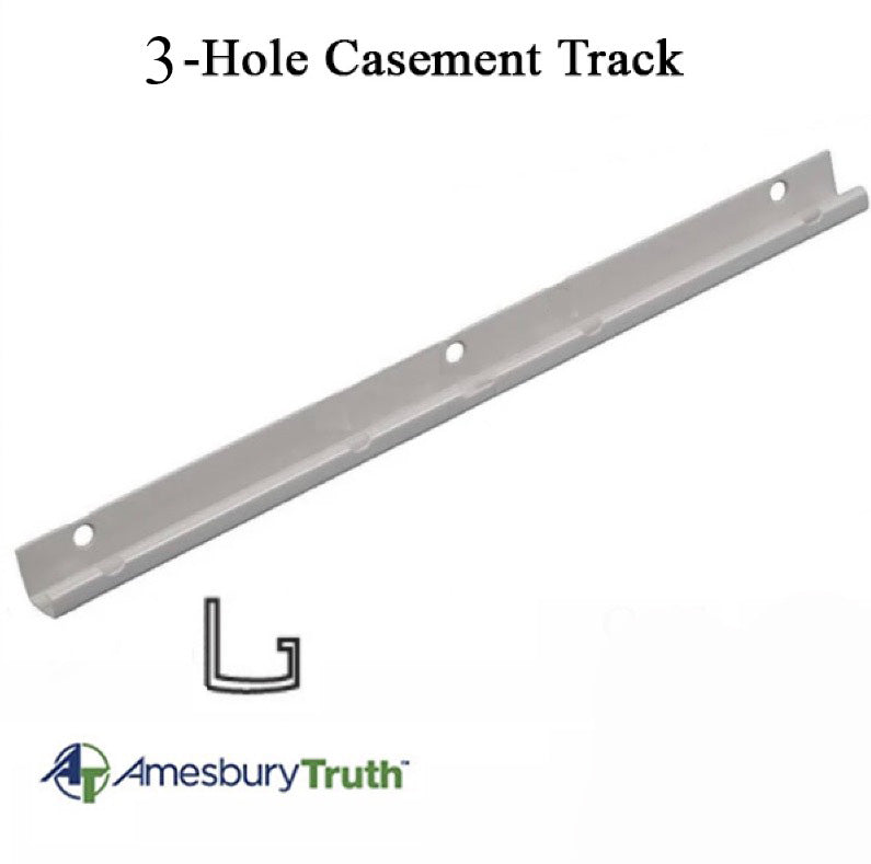 Track 11-3/8 3 Hole #30706 Wood Casement Window Hardware