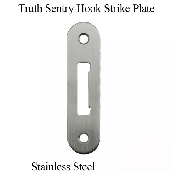 Hook Strike Plate 1-3/16 In. X 3-7/8 - Truth Sentry Ss Hardware
