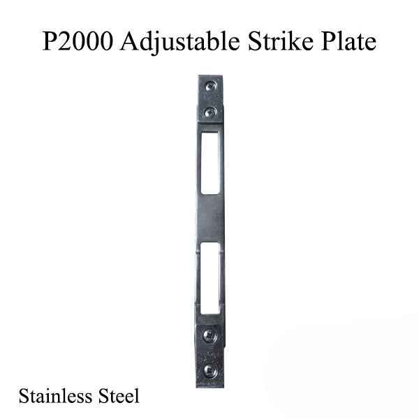 P2000 Adjustable Raised Strike Plate .83 X 9.69 .39 Hei Hardware