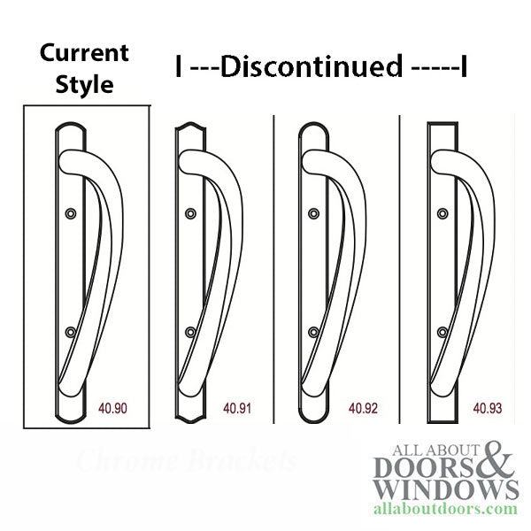 Truth 40.92-ACT Active Signature Sliding Door Handle - Keyed