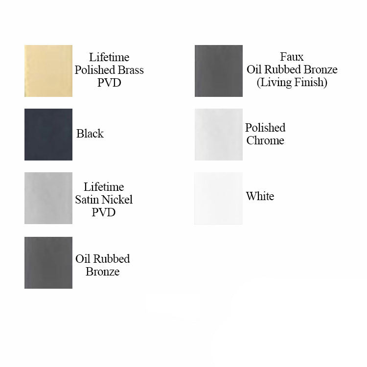 Expressions 12 Square Passive / Dummy Handle Set - Choose Color Hardware