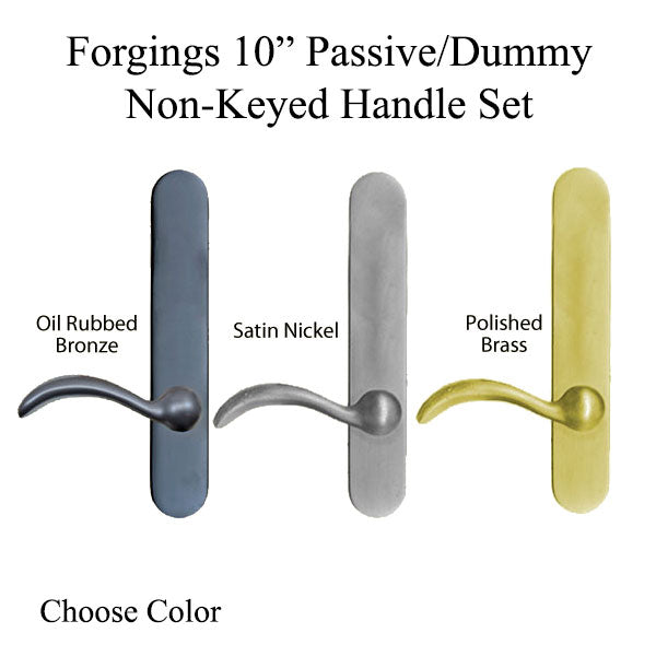 Forgings 10 Passive / Dummy Non-Keyed Handle Set Hardware