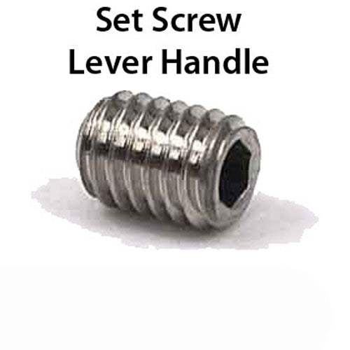 Set Screw Door Lever Handle Hardware