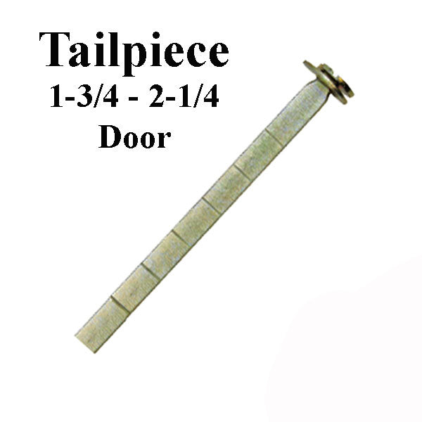Ashland Tail Piece Assembly For 1-3/4 Or 2-1/4 In. Thick Door Hardware