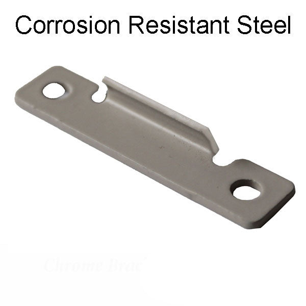 Truth Window Snubber Concealed Frame & Sash Mount Stainless Steel 2-1/4"