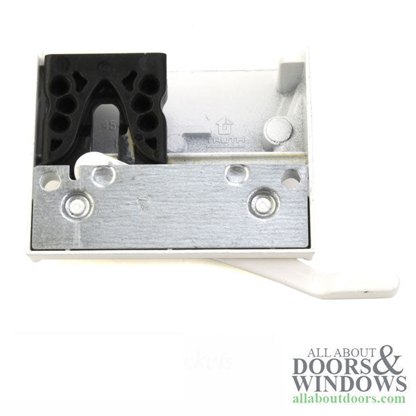 Truth 45428 RH Casement Sash Lock, White - 55432