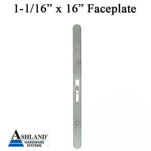 Ashland Concealed Rod Face Plate 1-1/16 In. X 16 - Ss Hardware