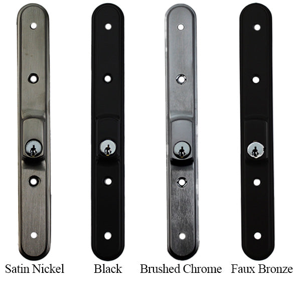 Olympus Door Handle For Sliding Glass Doors Keyed Offset Thumb Turn Schlage Key Way