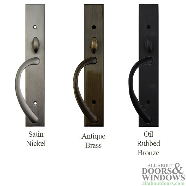 Expressions Wide Square, Active Keyed Sliding Door Handle