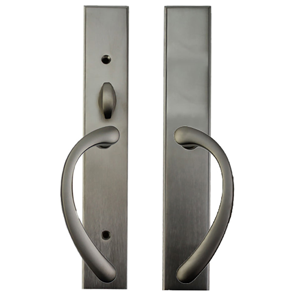 Expressions Wide Square Top, Non-Keyed Sliding Door Handle