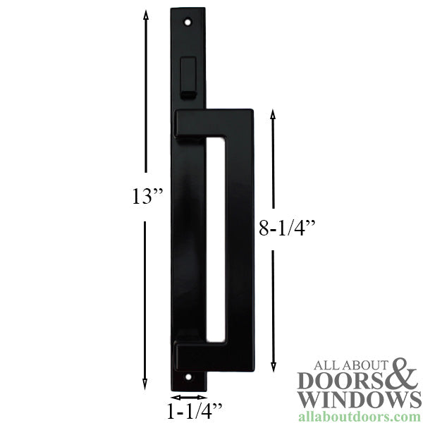 Truth Modern 13" Semi-Active Non-Keyed Patio Door Handle