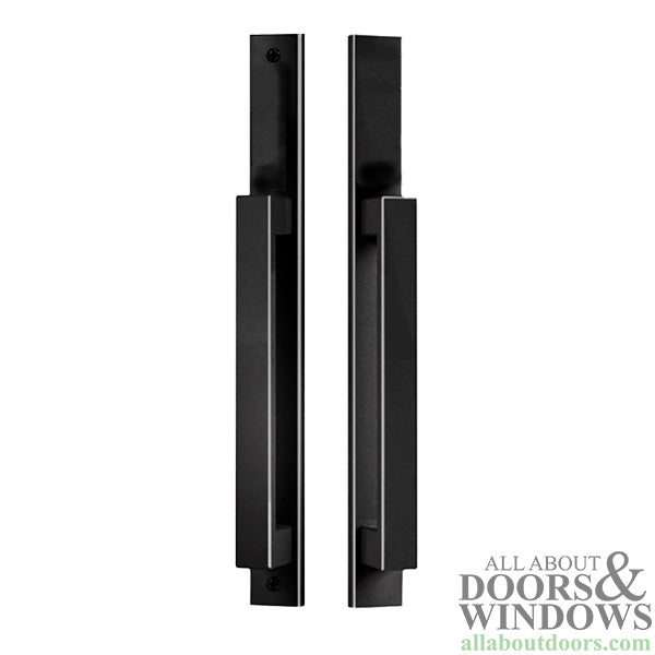 Modern Contemporary Inline Sliding Patio Door Dummy Pull Handle Non-Keyed No Thumbturn