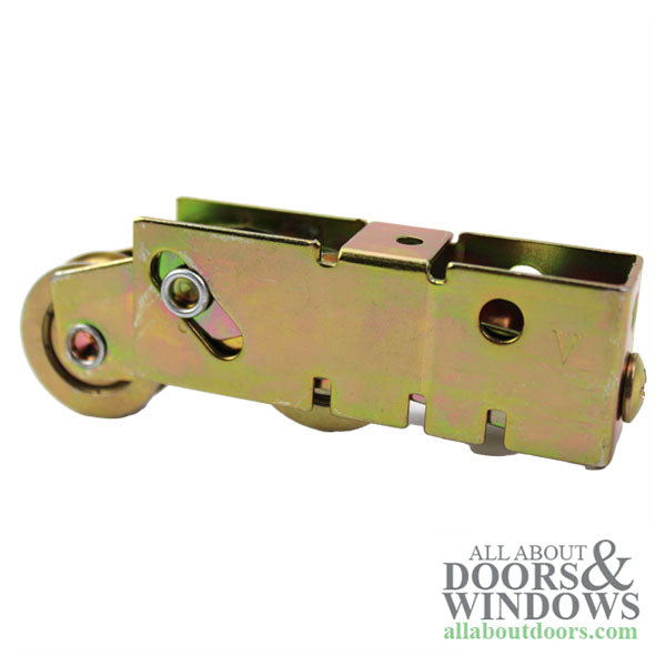 Tandem 1-1/8" Steel Wheel Roller Assembly for Patio Doors