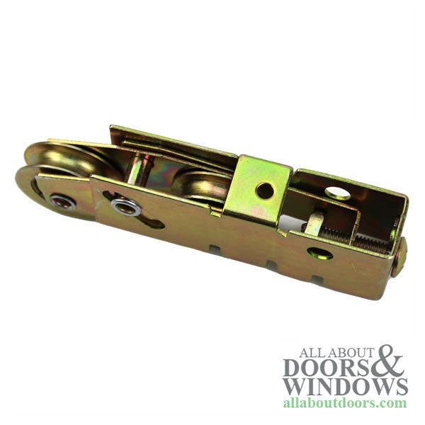 Tandem 1-1/8" Steel Wheel Roller Assembly for Patio Doors
