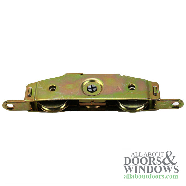 1-1/4" Steel Wheel Tandem Roller for Sliding Glass Doors