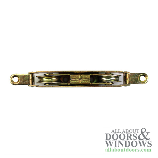 1-1/4" Steel Wheel Tandem Roller for Sliding Glass Doors