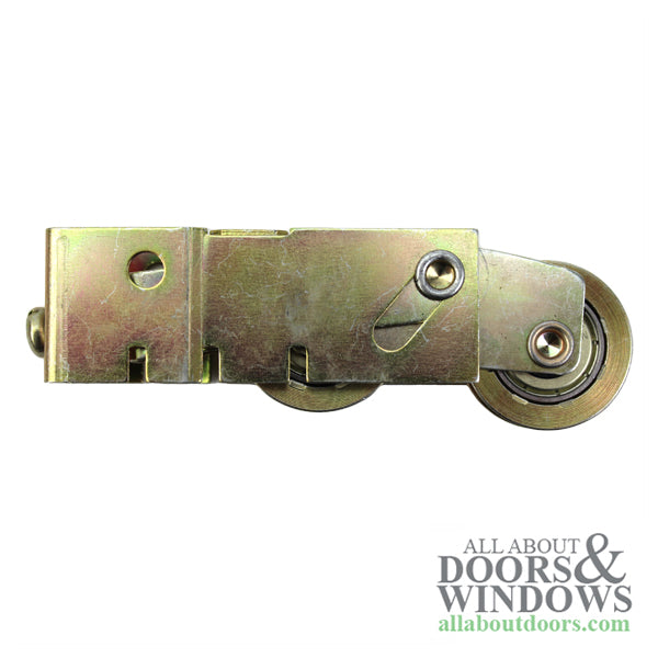 Tandem 1-1/4" Steel Wheel Roller Assembly for Sliding Doors