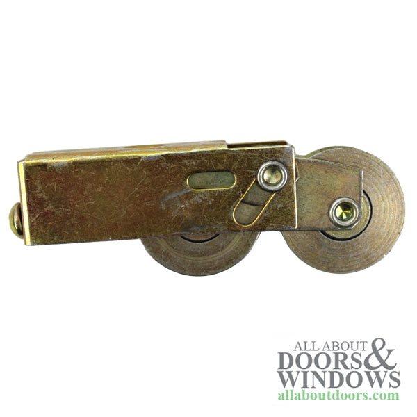 Tandem Roller Assembly, 1-1/2" Steel Ball Bearing for Sliding Patio Doors