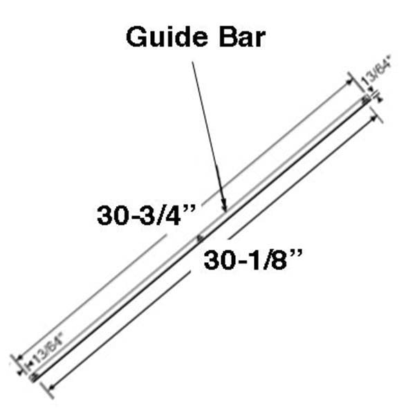 Truth Entrygard Dual Arm Awning 28-3/4 Inch Roto Crank Operator
